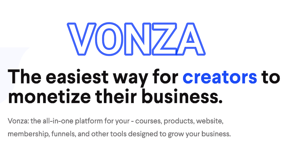 vonza online course